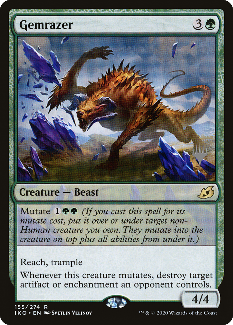Gemrazer (PPIKO-155) - Ikoria: Lair of Behemoths Promos