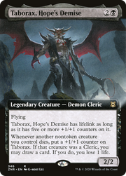 Taborax, Hope's Demise (ZNR-346) - Zendikar Rising: (Extended Art) Foil