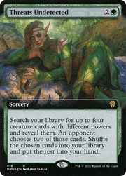 Threats Undetected (DMU-419) - Dominaria United: (Extended Art) Foil
