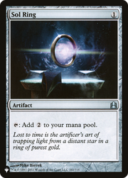 Sol Ring (LIST-CMD-261) - The List