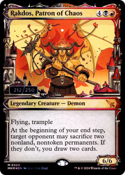 Rakdos, Patron of Chaos (MKM-320) - Murders at Karlov Manor Foil
