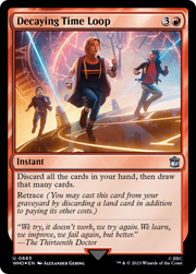 Decaying Time Loop (WHO-685) - Doctor Who Foil