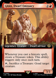 Glóin, Dwarf Emissary (LTR-360) - The Lord of the Rings: Tales of Middle-earth: (Extended Art)