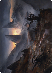Haunted Ridge // Haunted Ridge (AMID-073) - Midnight Hunt Art Series (Borderless) Foil