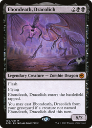 Ebondeath, Dracolich (PPAFR-100) - Adventures in the Forgotten Realms Promos