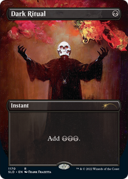 Dark Ritual (SLD-1170) - Secret Lair Drop (Borderless) Foil