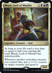 Bhaal, Lord of Murder (PRE-268S) - Battle for Baldur's Gate Promos Foil