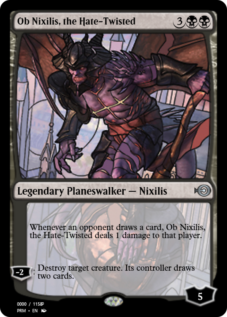 Ob Nixilis, the Hate-Twisted (PRM-77985) - Magic Online Promos