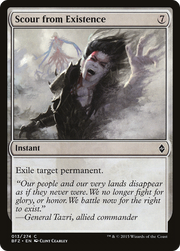 Scour from Existence (BFZ-013) - Battle for Zendikar