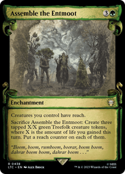 Assemble the Entmoot (LTC-438) - Tales of Middle-earth Commander: (Showcase)