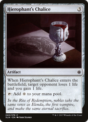 Hierophant's Chalice (XLN-240) - Ixalan Foil