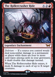 The Rollercrusher Ride (PRE-155) - Duskmourn: House of Horror Promos Foil