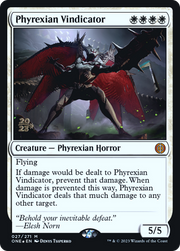 Phyrexian Vindicator (PRE-27S) - Phyrexia: All Will Be One Promos Foil