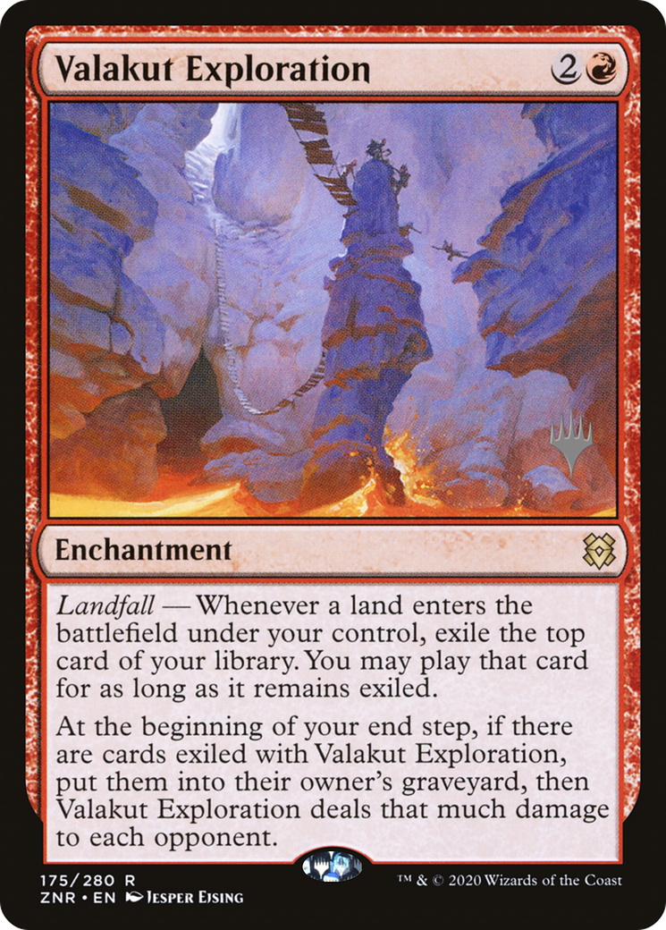 Valakut Exploration (PPZNR-175P) - Zendikar Rising Promos Foil