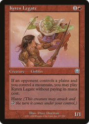 Kyren Legate (MMQ-197) - Mercadian Masques Foil