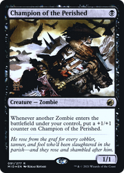 Champion of the Perished (PRE-91S) - Innistrad: Midnight Hunt Promos Foil
