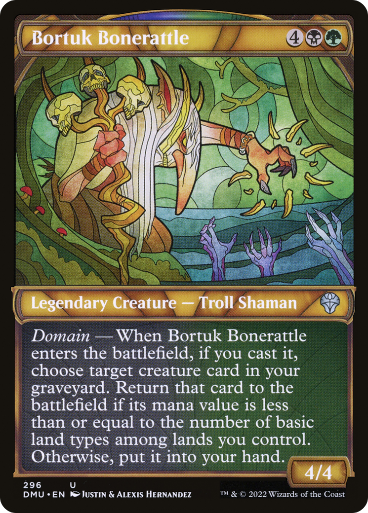 Bortuk Bonerattle (DMU-296) - Dominaria United: (Showcase) Foil