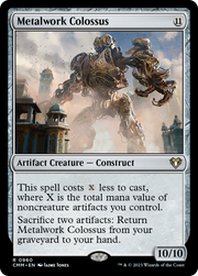Metalwork Colossus (CMM-960) - Commander Masters