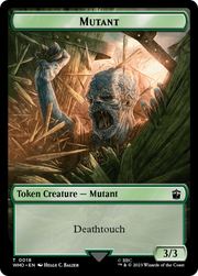 Mutant (TWHO-018) - Doctor Who Tokens Foil