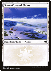 Snow-Covered Plains (KHM-277) - Kaldheim: (snow)
