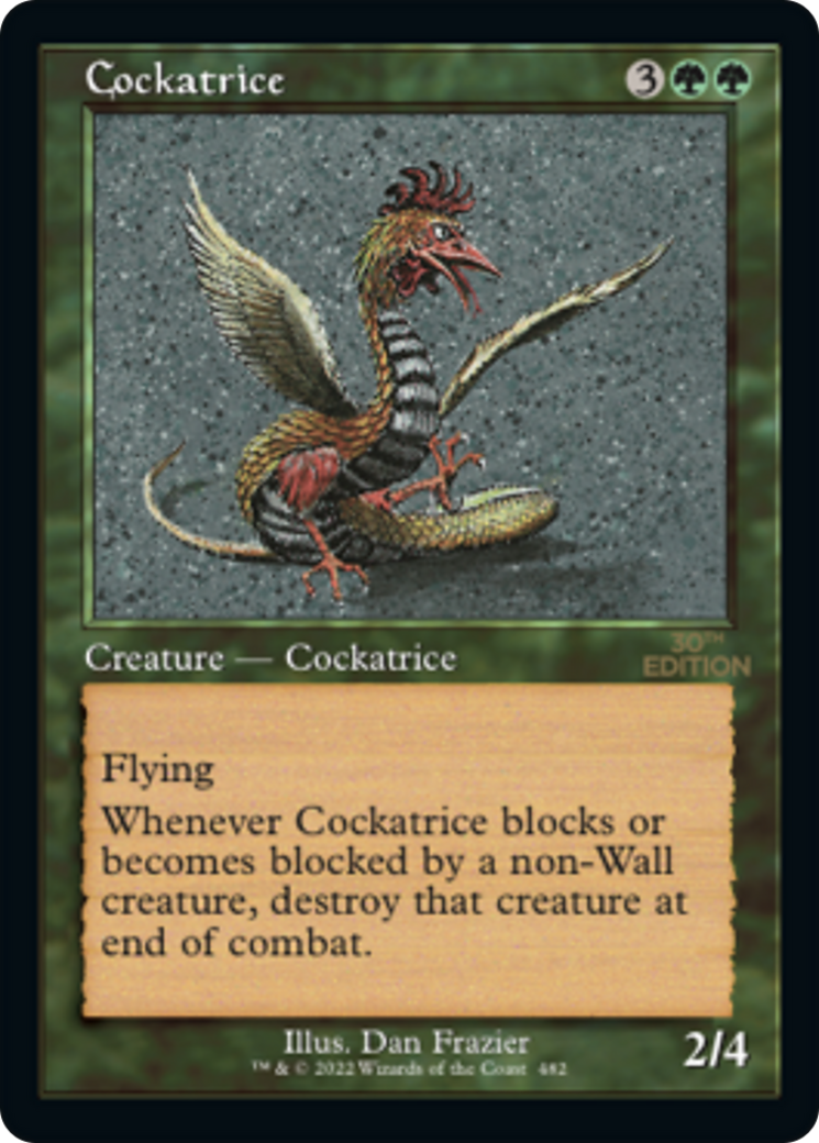 Cockatrice (30A-482) - 30th Anniversary Edition