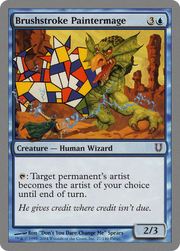 Brushstroke Paintermage (UNH-027) - Unhinged