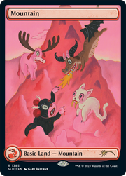 Mountain (SLD-1385) - Secret Lair Drop: (Full Art) Foil