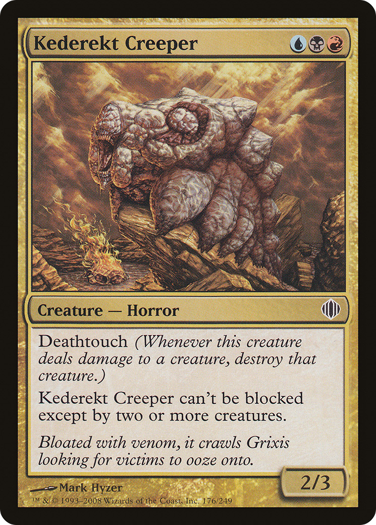 Kederekt Creeper (ALA-176) - Shards of Alara Foil
