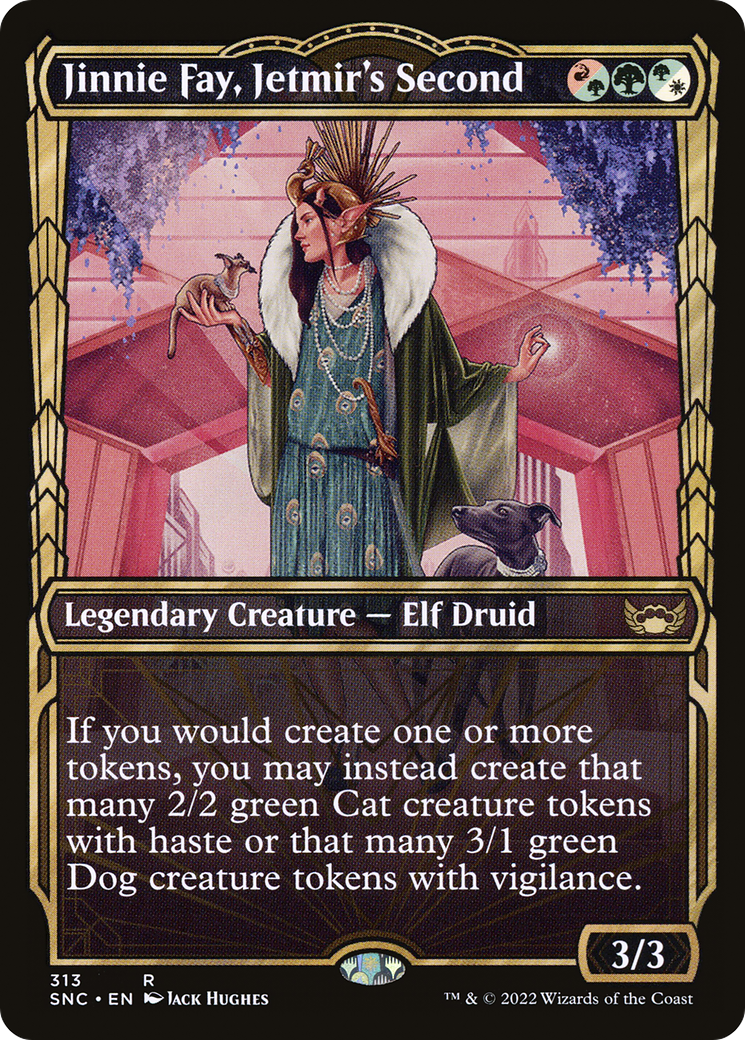 Jinnie Fay, Jetmir's Second (SNC-313) - Streets of New Capenna: (Showcase) Foil