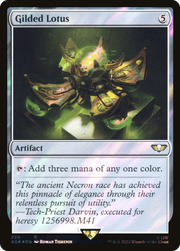 Gilded Lotus (40K-239) - Warhammer 40,000 Commander Foil