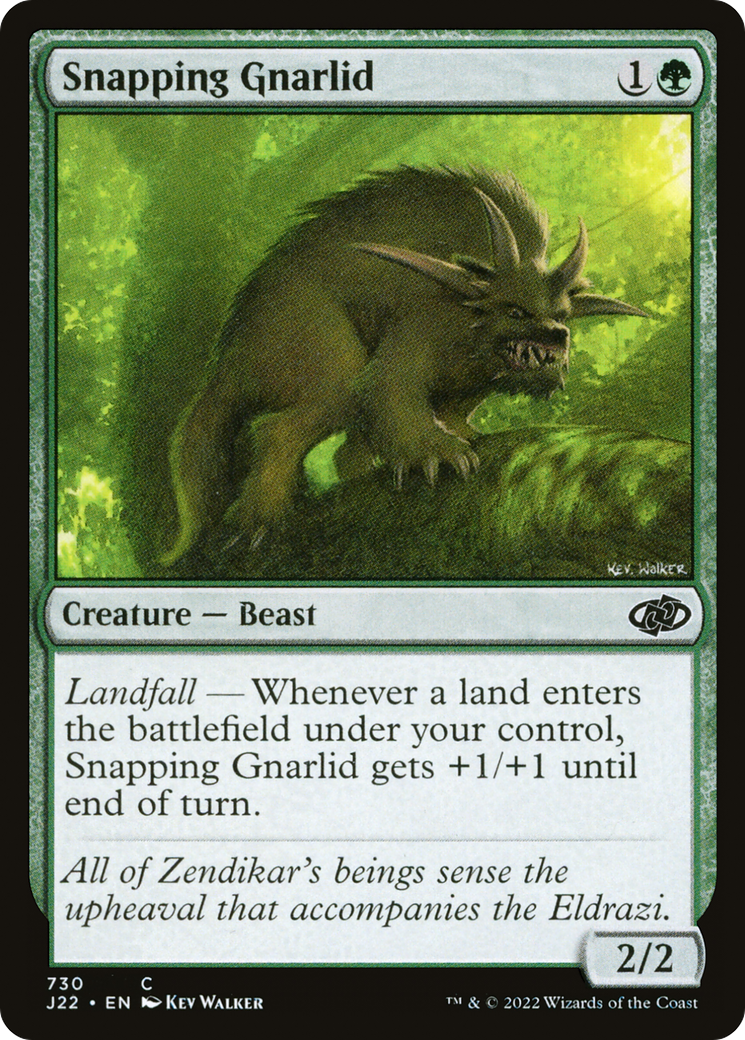 Snapping Gnarlid (J22-730) - Jumpstart 2022