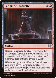 Sanguine Statuette (VOW-177) - Innistrad: Crimson Vow Foil