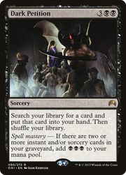 Dark Petition (PPKHM-090) - Magic Origins Promos Foil