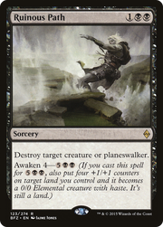 Ruinous Path (BFZ-123) - Battle for Zendikar