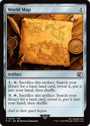 World Map (FIN-270) - FINAL FANTASY Foil