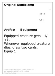 Original Skullclamp (UNK-UA11) - Unknown Event