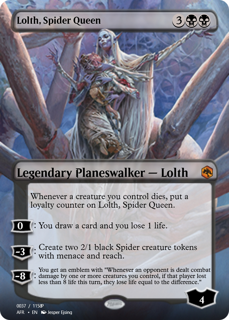 Lolth, Spider Queen (PRM-92690) - Magic Online Promos Foil