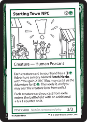 Starting Town NPC (MB2PC-) - Mystery Booster 2