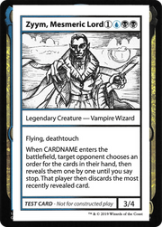 Zyym, Mesmeric Lord (CMB1-104) - Mystery Booster Playtest Cards 2021