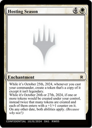 Hosting Season (UNK-RW05E) - Unknown Event