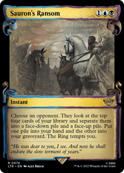 Sauron's Ransom (LTR-676) - The Lord of the Rings: Tales of Middle-earth: (Showcase)