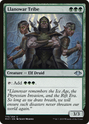 Llanowar Tribe (MH1-170) - Modern Horizons