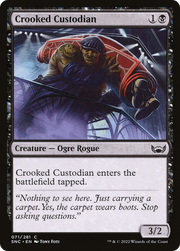 Crooked Custodian (SNC-071) - Streets of New Capenna