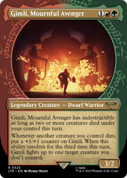 Gimli, Mournful Avenger (LTR-323) - The Lord of the Rings: Tales of Middle-earth: (Showcase) (Borderless)