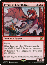 Tyrant of Kher Ridges (BRO-154) - The Brothers' War Foil