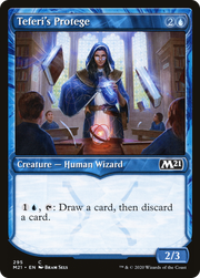 Teferi's Protege (M21-295) - Core Set 2021: (Showcase) Foil