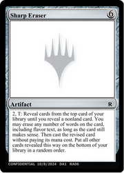 Sharp Eraser (UNK-RA06D) - Unknown Event