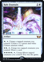 Halo Fountain (PRE-15S) - Streets of New Capenna Promos Foil