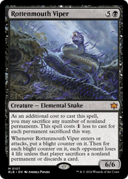 Rottenmouth Viper (BLB-107) - Bloomburrow