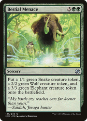 Bestial Menace (MM2-141) - Modern Masters 2015
